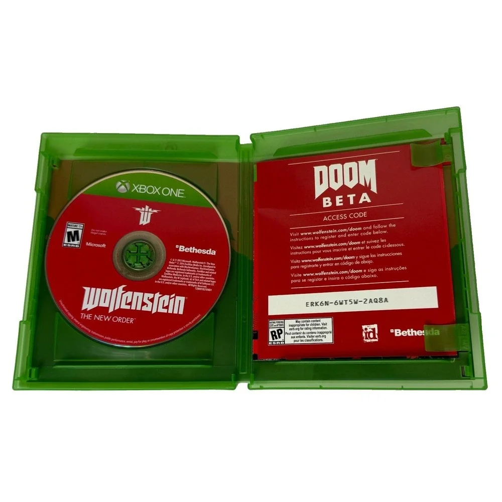 Wolfenstein: The New Order (Microsoft Xbox One, 2014) Complete and Tested